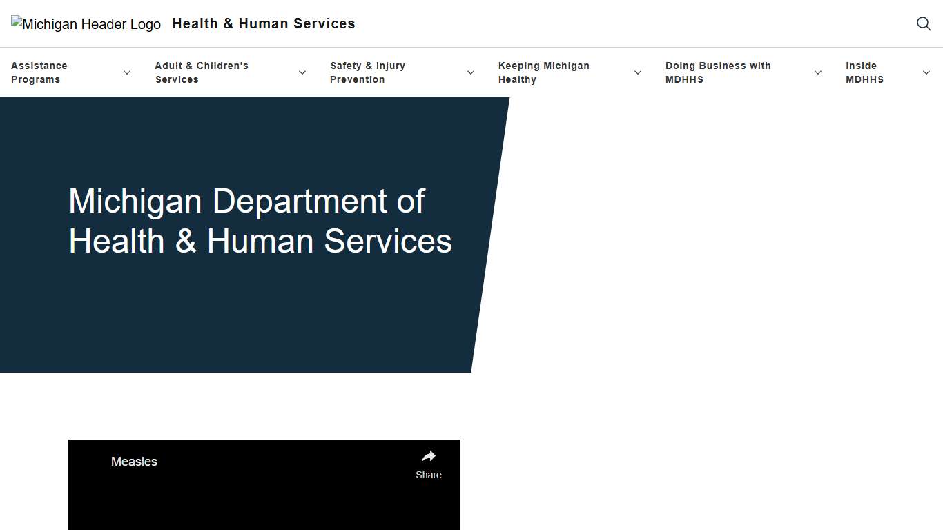 Michigan Department of Health & Human Services